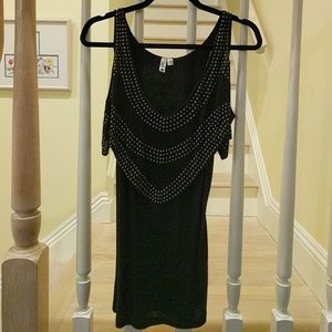 Cold Shoulder Studded Tee